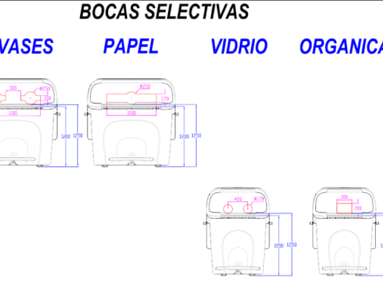 Planol contenidors