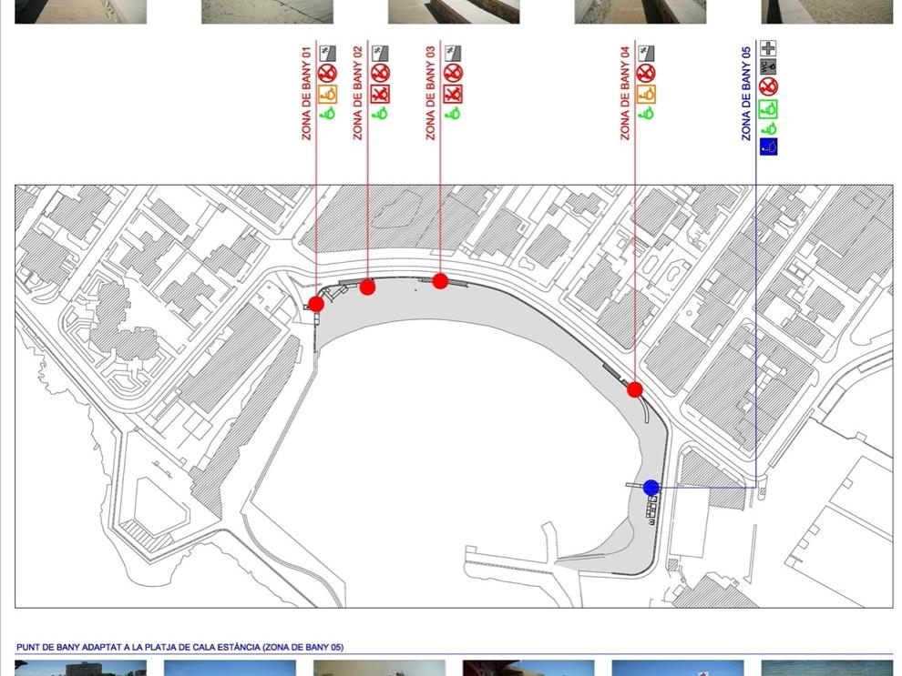 Beach design map