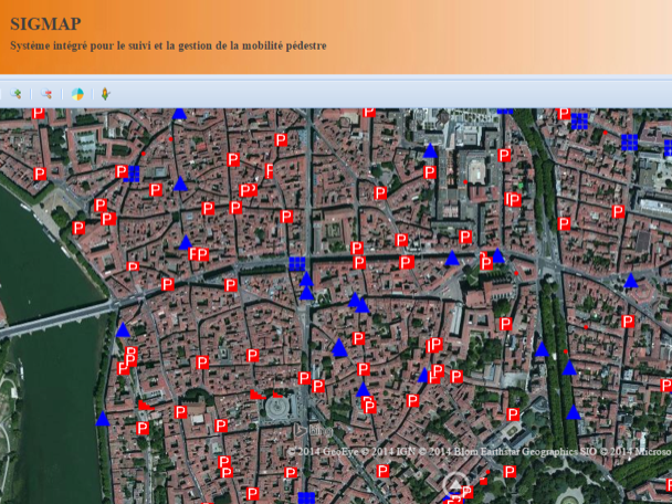 Mapa de Toulouse